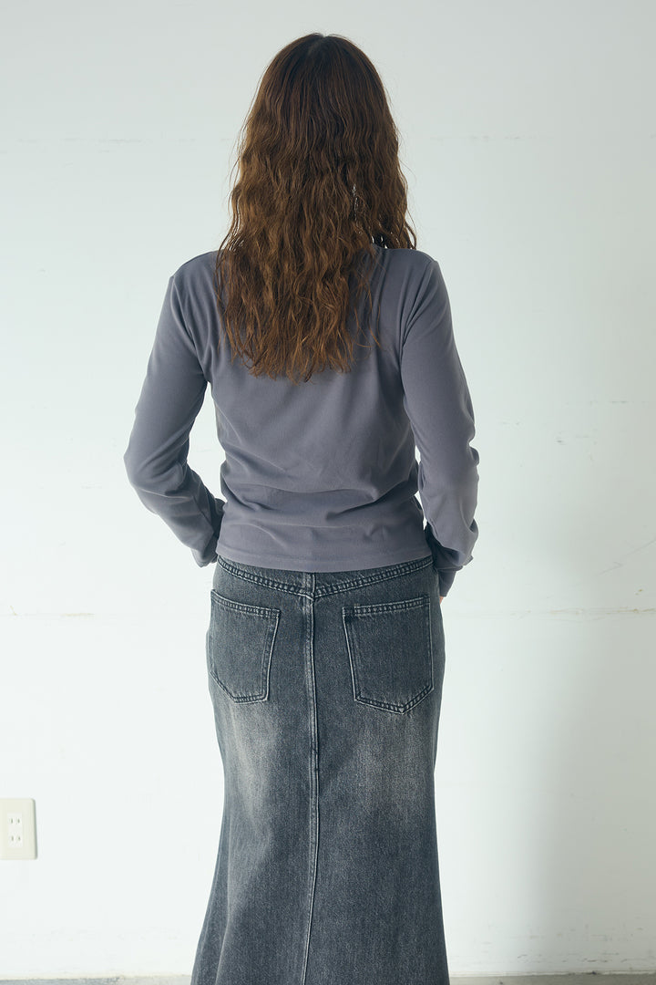 ピーチフライスシャーリングプルオーバー