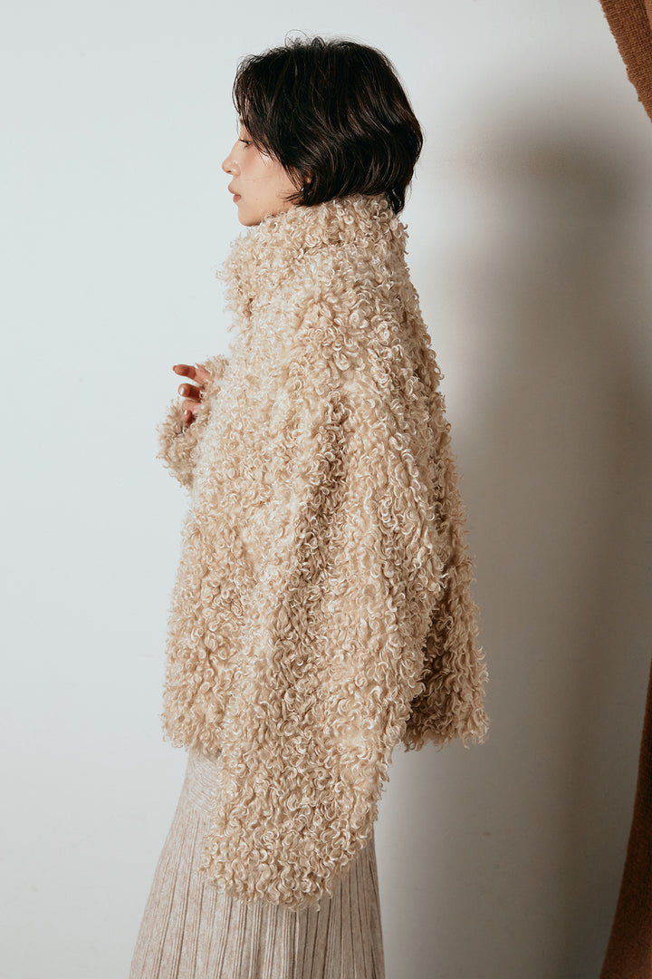 [SET]プードルファーミドルジャケット+クラシックヘリンボーンサロペット(2set)