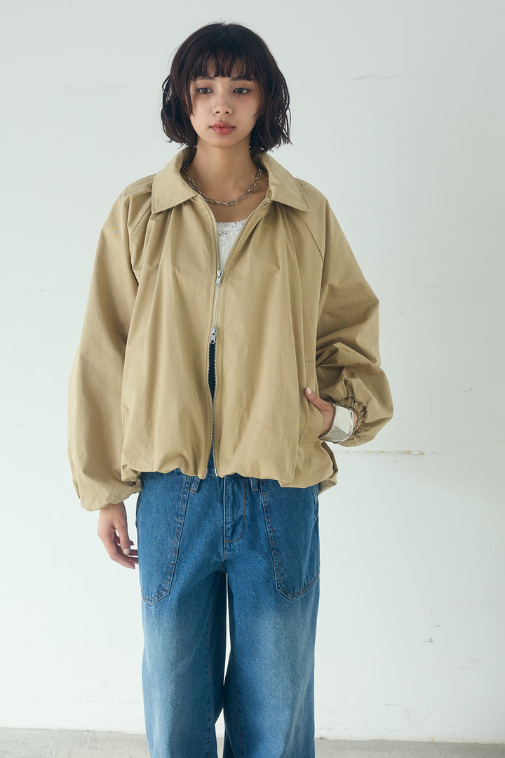 綿ツイルバルーンジャケット