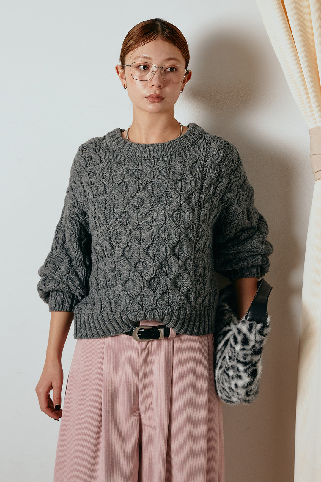 バルキーケーブルプルオーバー