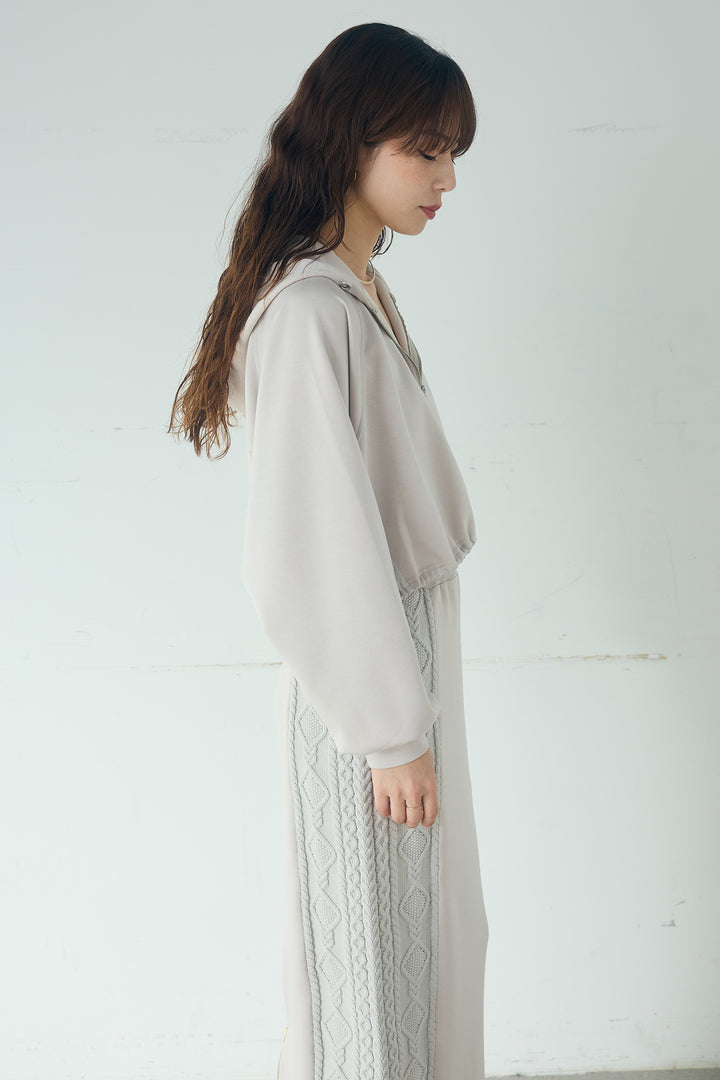 ドルマンショートフーディー