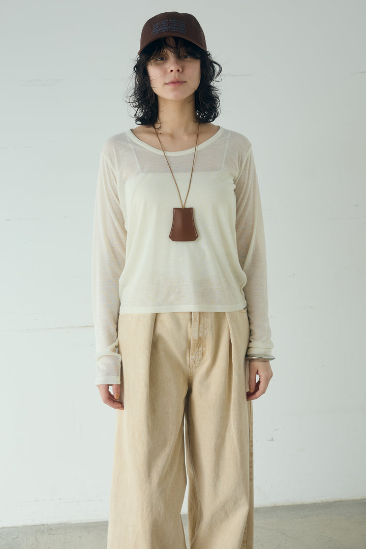 シアーフライスUネックプルオーバー