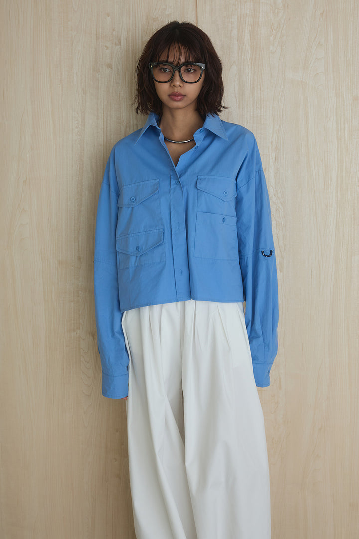 ビッグポケットシャツ
