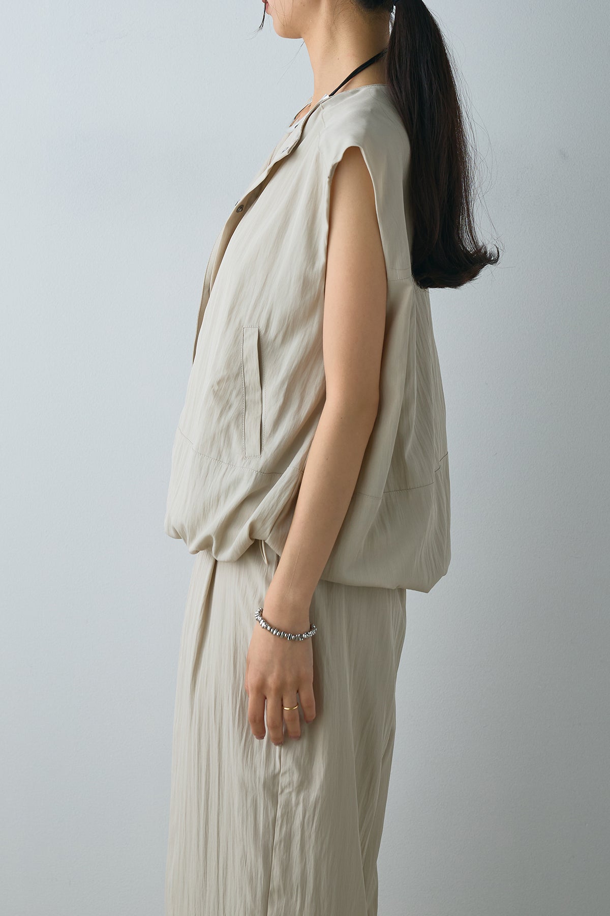 argue リネンベスト リネンライクバルーンベスト – ESICA