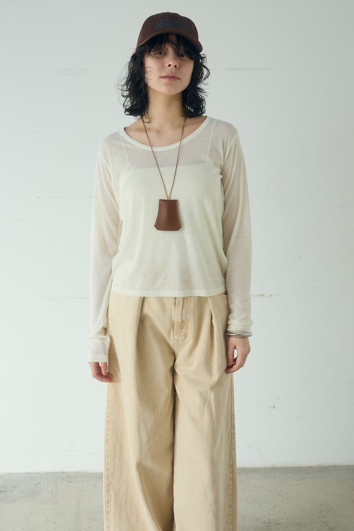 シアーフライスUネックプルオーバー