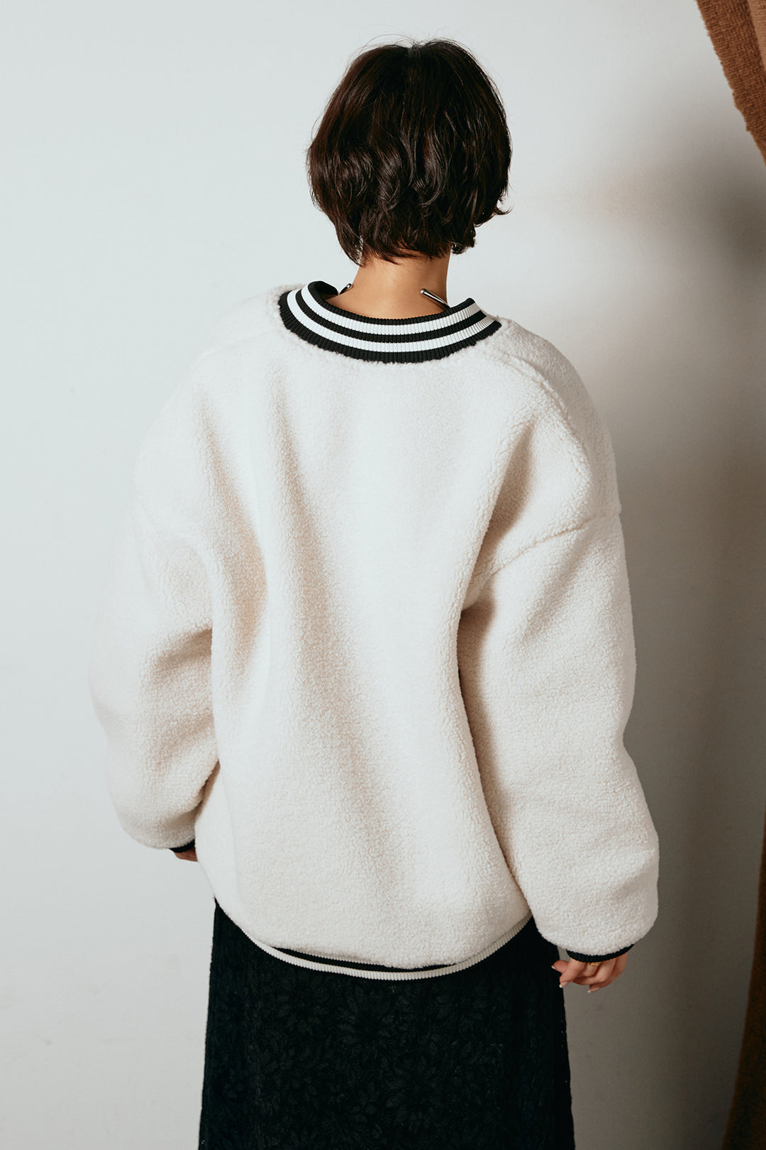 [SET]ロゴスタジャンボアブルゾン+ポーチベルト付きカーブパンツ(2set)