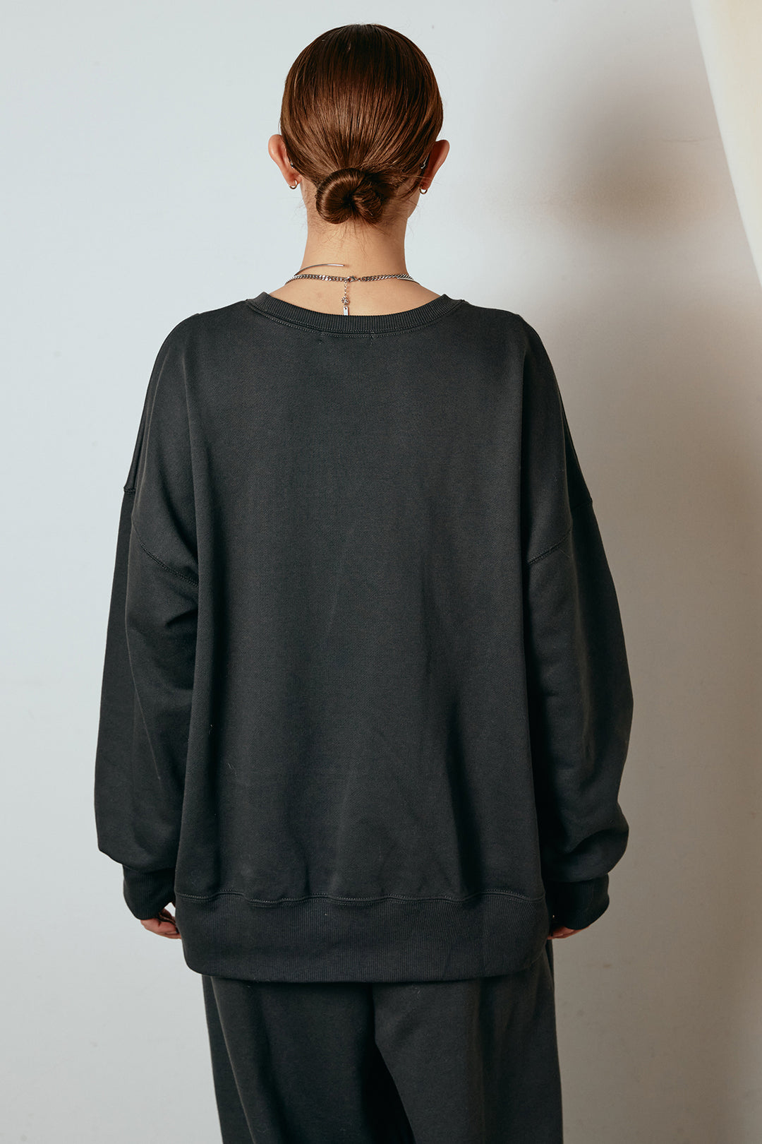 裏毛カレッジプリントプルオーバー