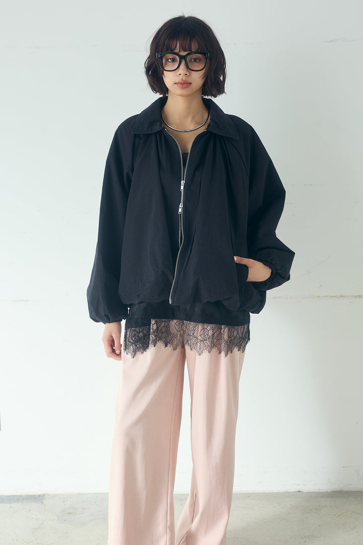 綿ツイルバルーンジャケット