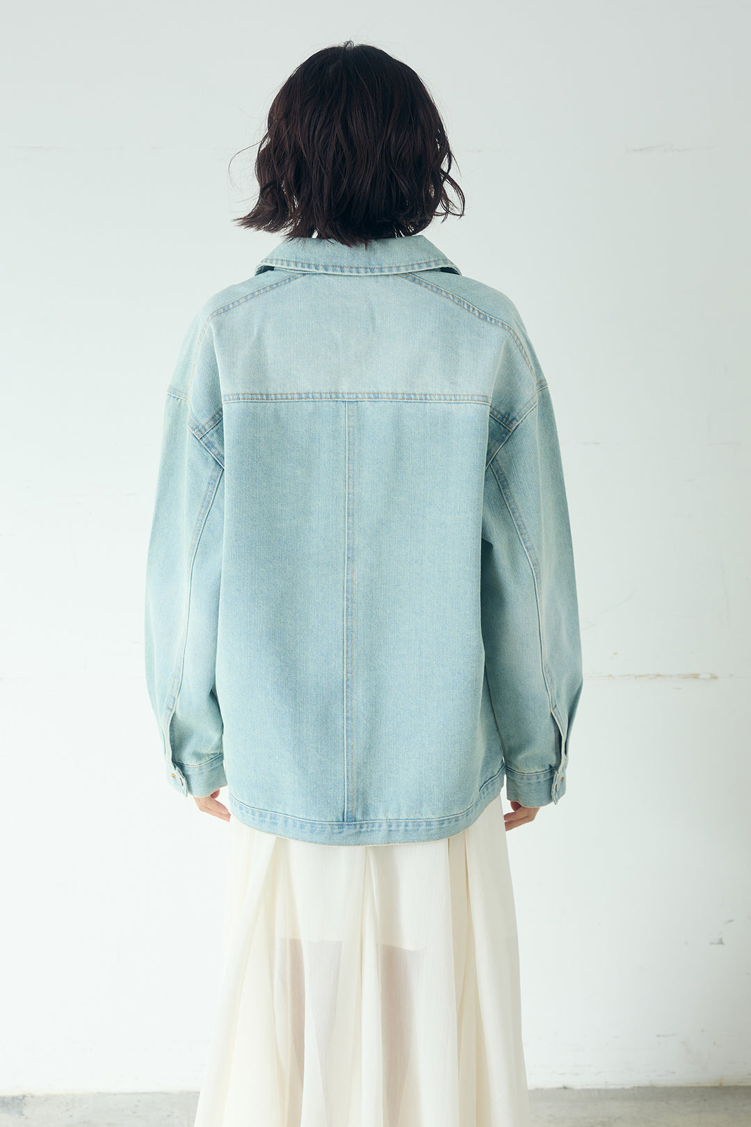 デニムオーバーサイズジャケット