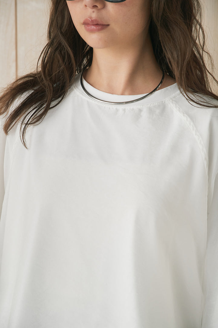 オーガンジー重ねBIGTシャツ