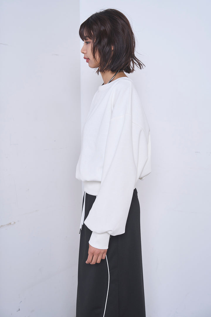 [SET]ワンショルスウェットプルオーバー+チェックウエスト巻きジョガーパンツ(2set)