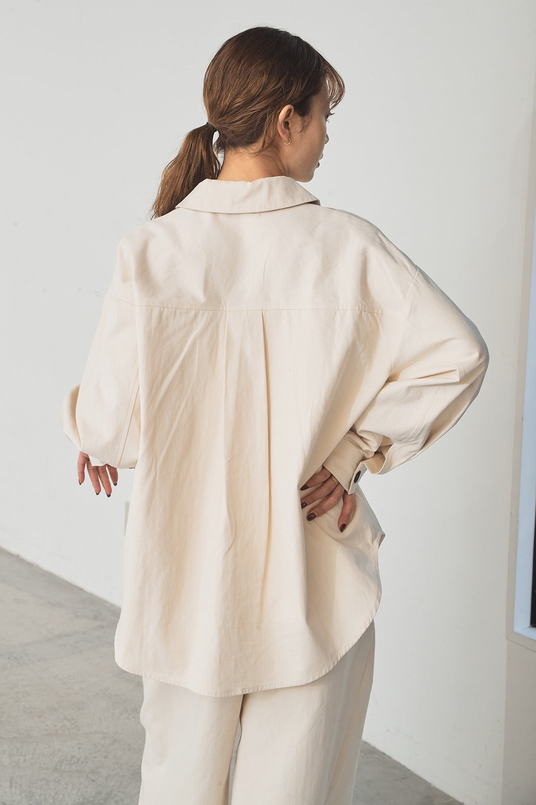 ツイルシャツジャケット