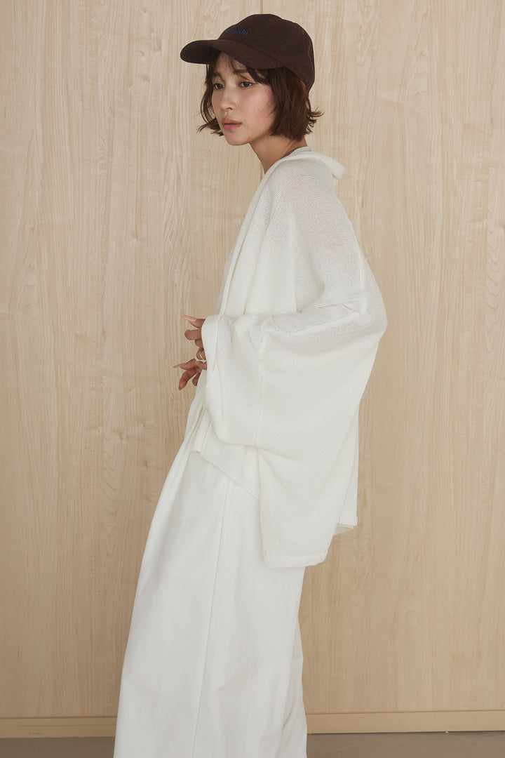 [SET]オーバードルマンカーディガン+ホルターネックインナー(2set)