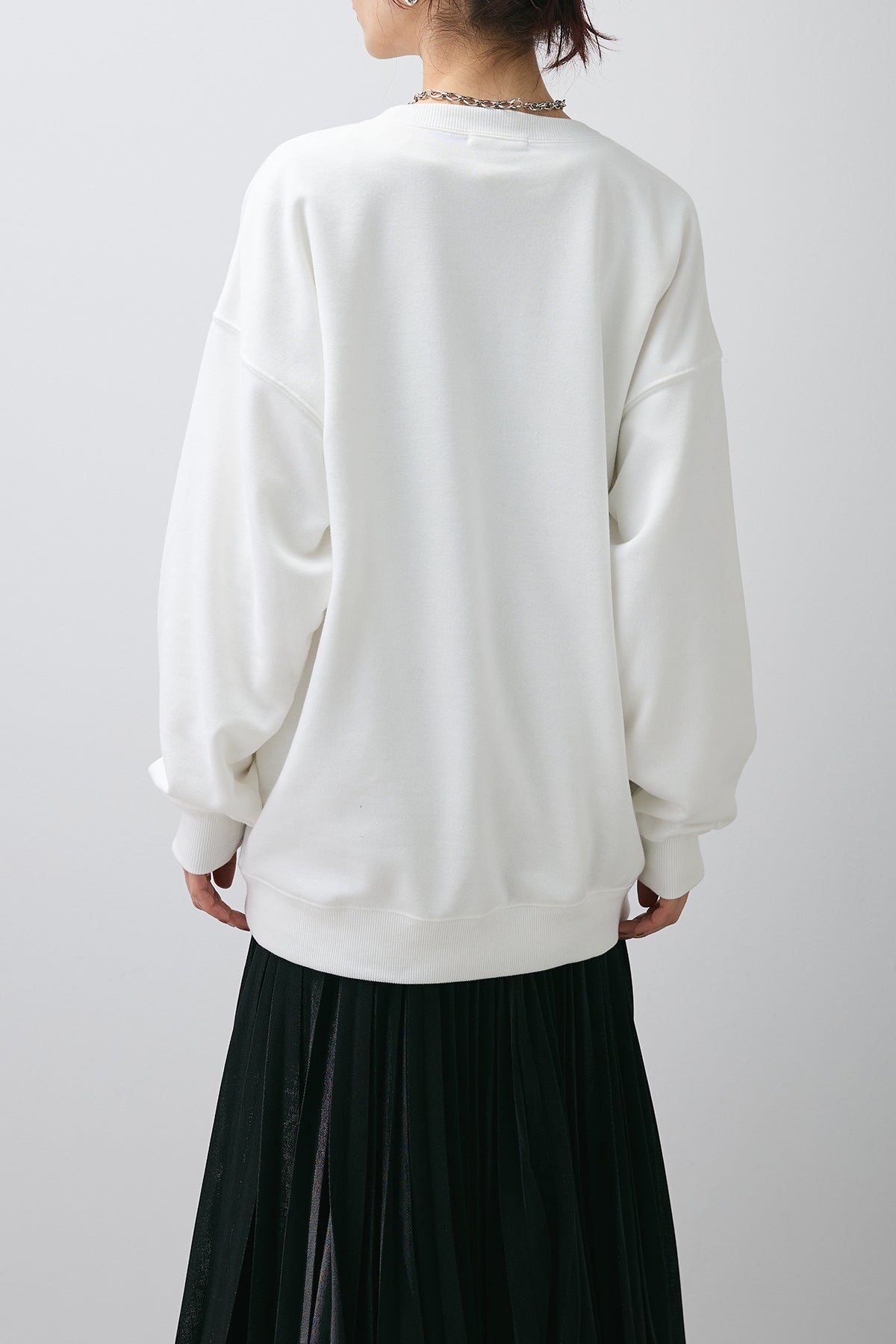 【新品未使用】SUKALA ロゴジャガードロングスリーブトップスM 【大特価】 NEW ARRIVALS - SUKALA（スカーラ）