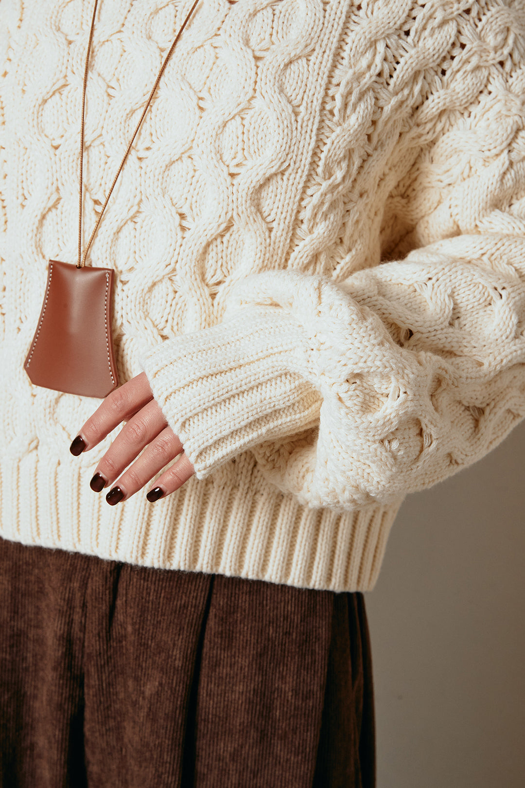 バルキーケーブルプルオーバー