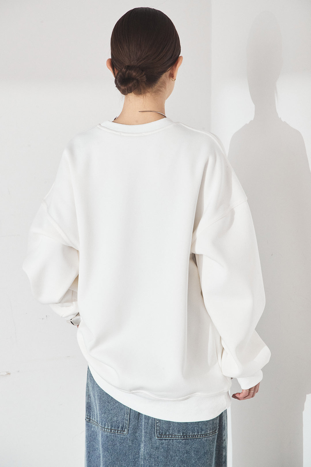 裏起毛フロントロゴスウェットトップス