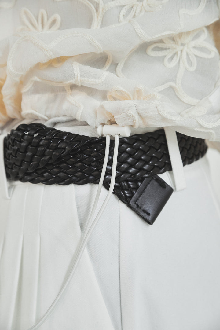 シアーフラワーフードブルゾン