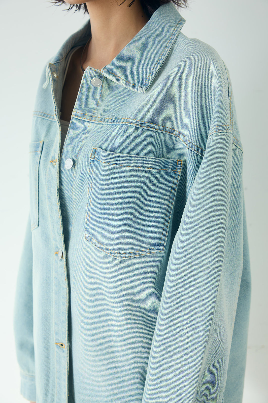デニムオーバーサイズジャケット