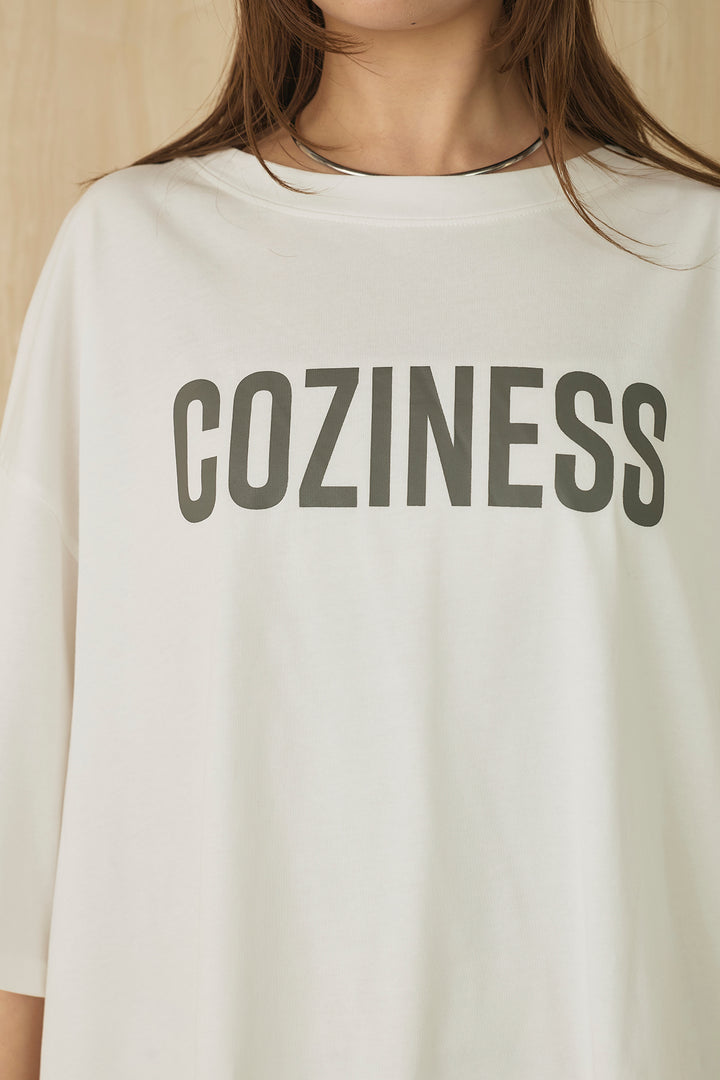 プリントロゴチュニックTシャツ