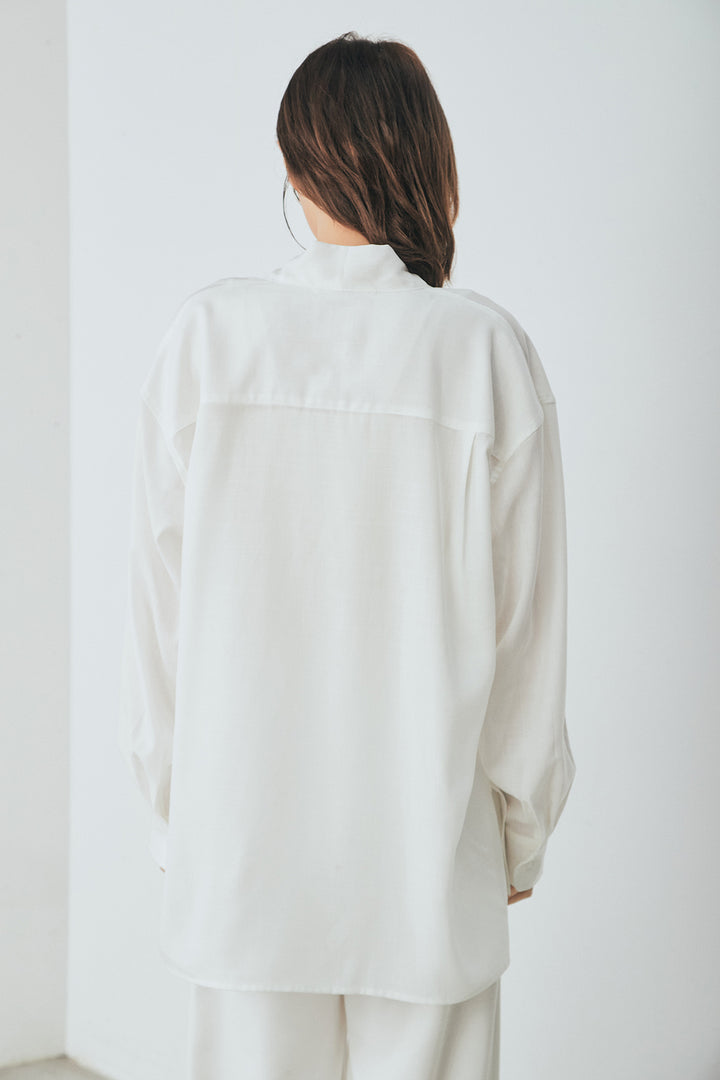 ニュアンスボータイブラウス