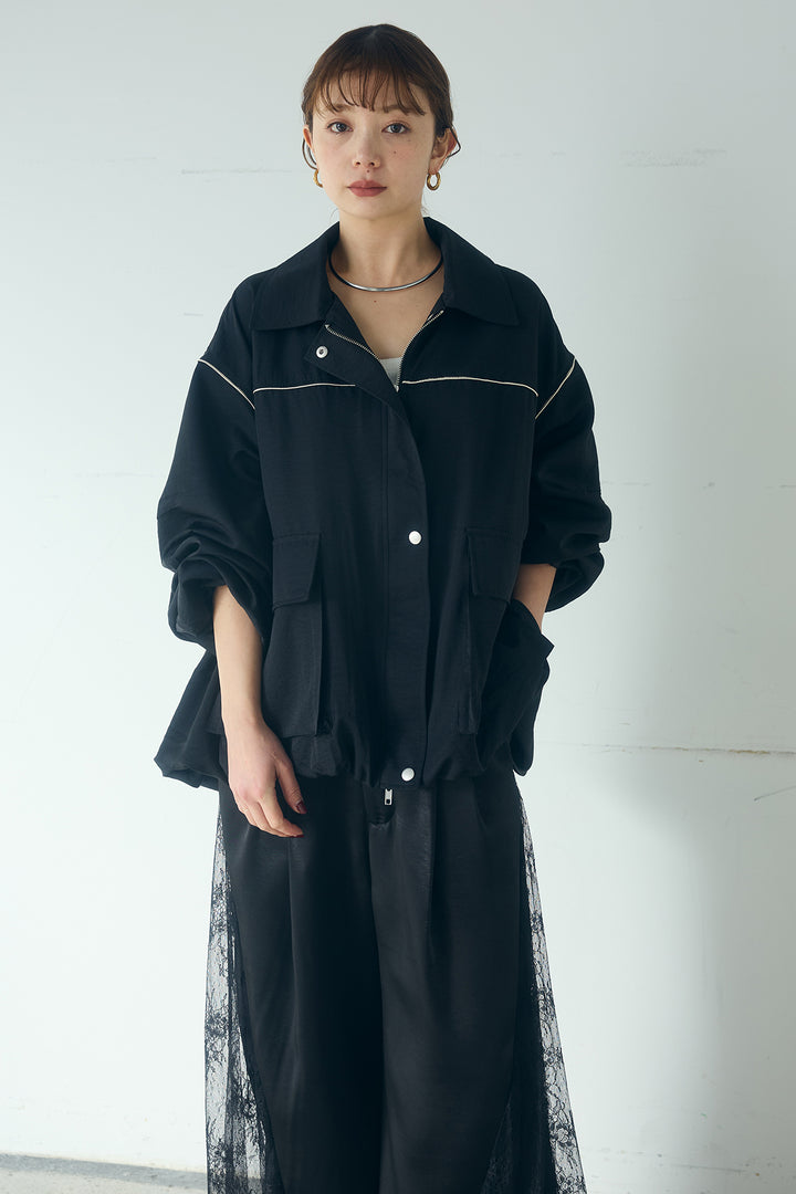 合繊ツイルバルーンジャケット