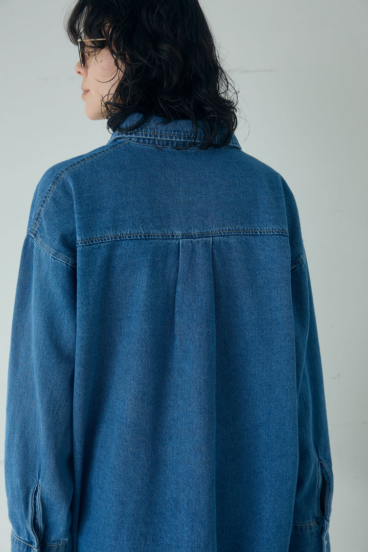 ライトオンスデニムシャツ