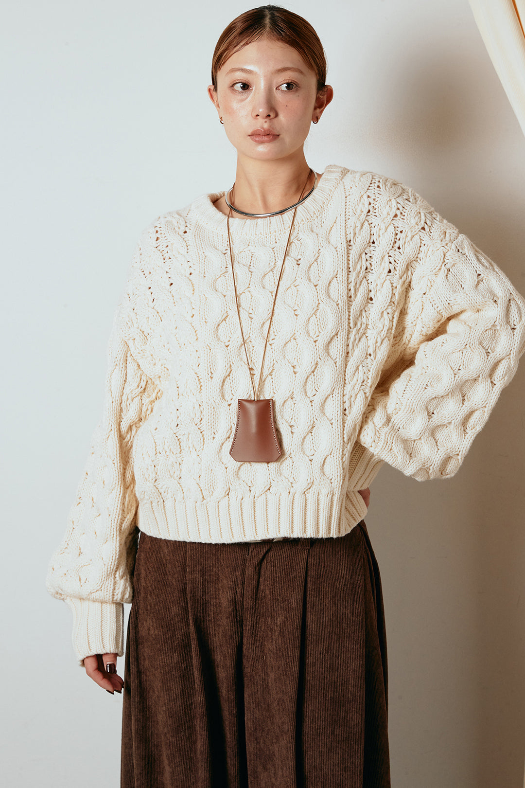 バルキーケーブルプルオーバー