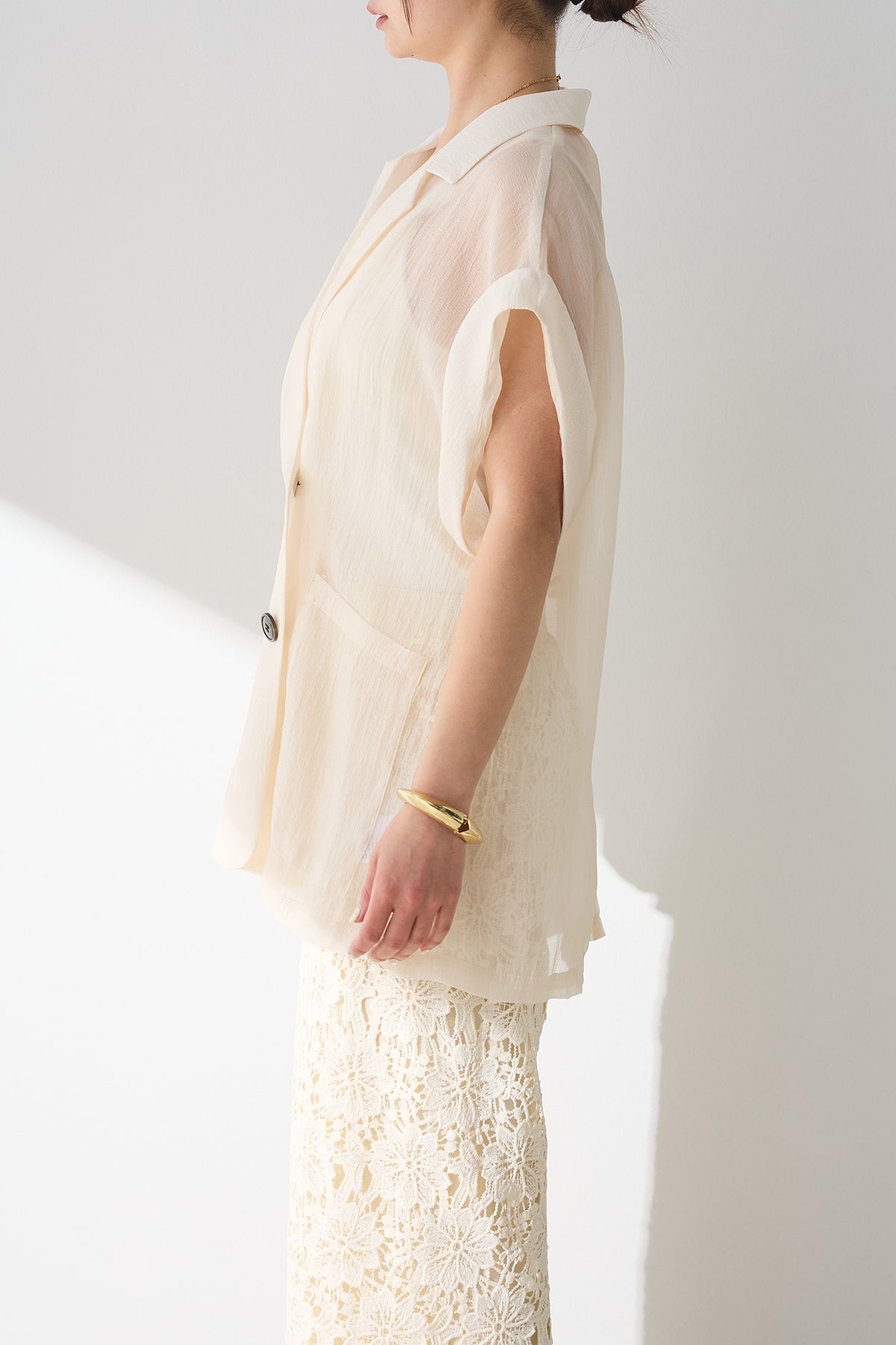 さん様ella selectshop リバーシブルジレ ella webshop ella selectshop エラセレクトショップ人気ジレ
