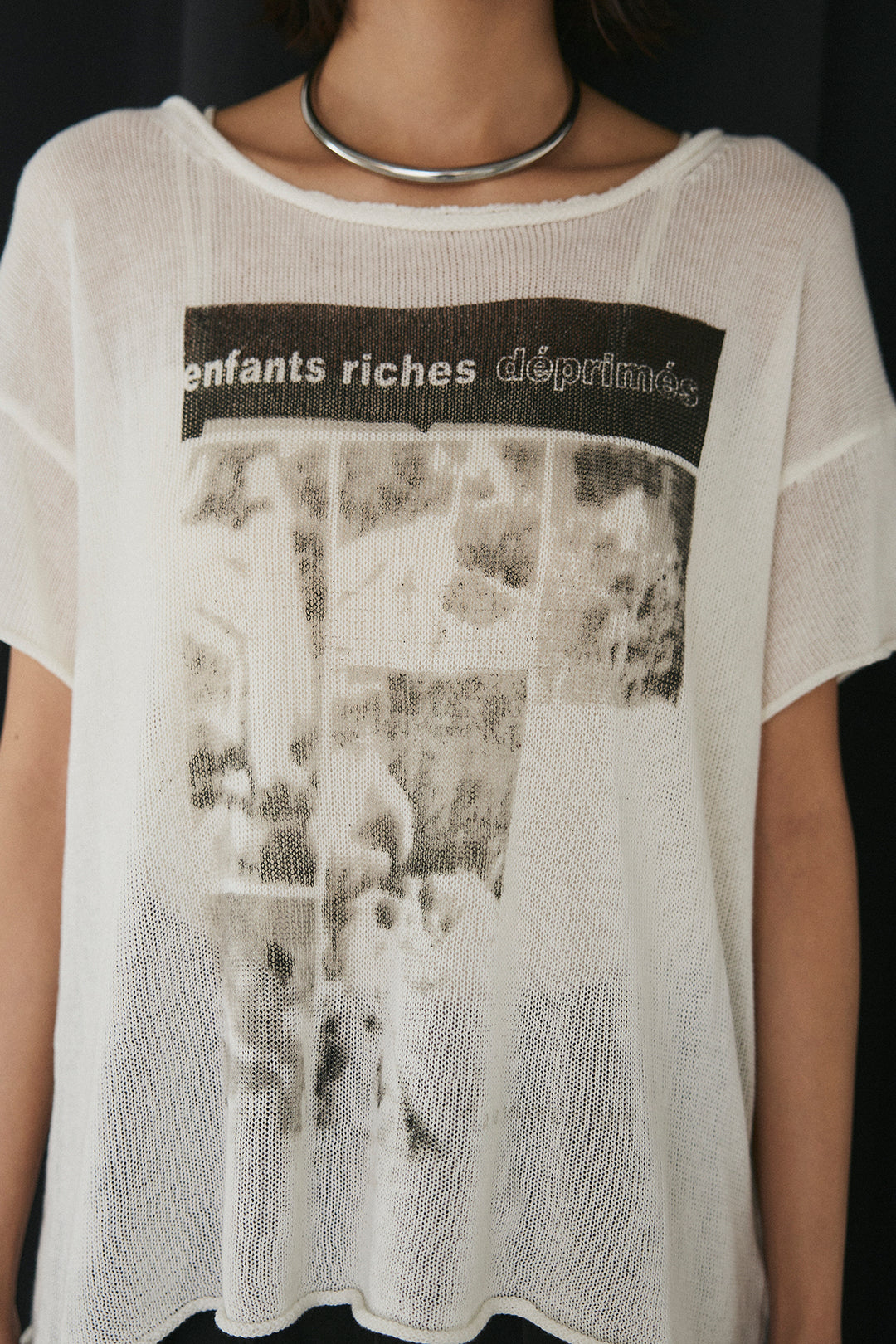 [SET]半袖モノトーングラフィックトップス+前後2WAYテンセルデニムサロペット(2set)