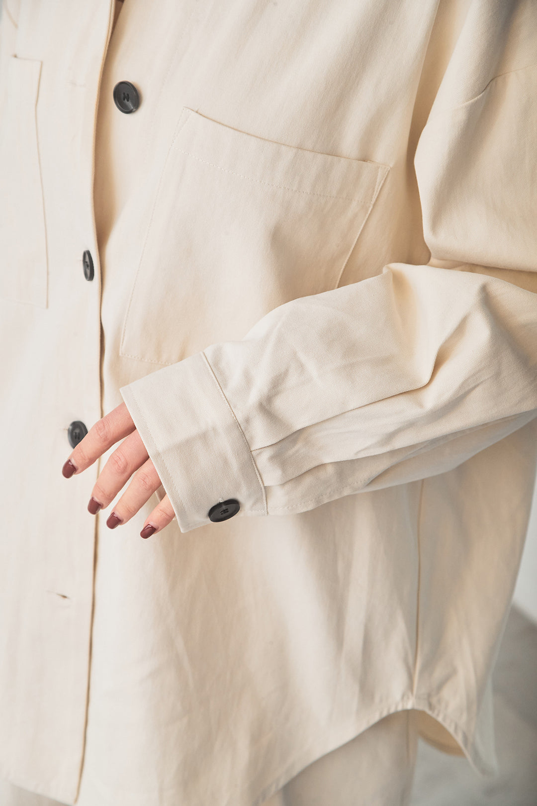 ツイルシャツジャケット