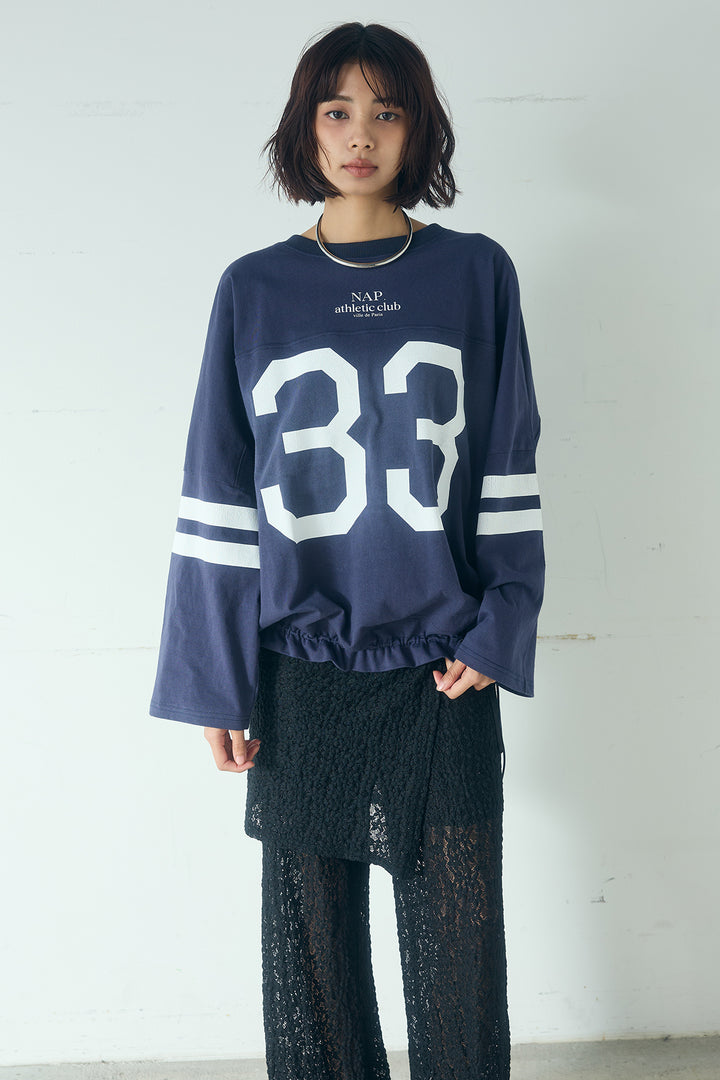 [SET]裾ドロストナンバービッグTシャツ+ストレッチレースパンツ＆ラップスカートセット(2set)