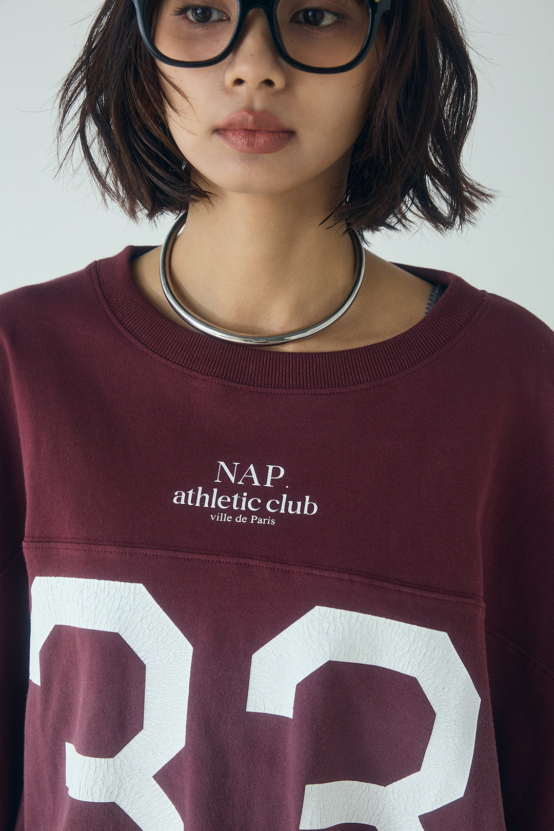 裾ドロストナンバービッグTシャツ