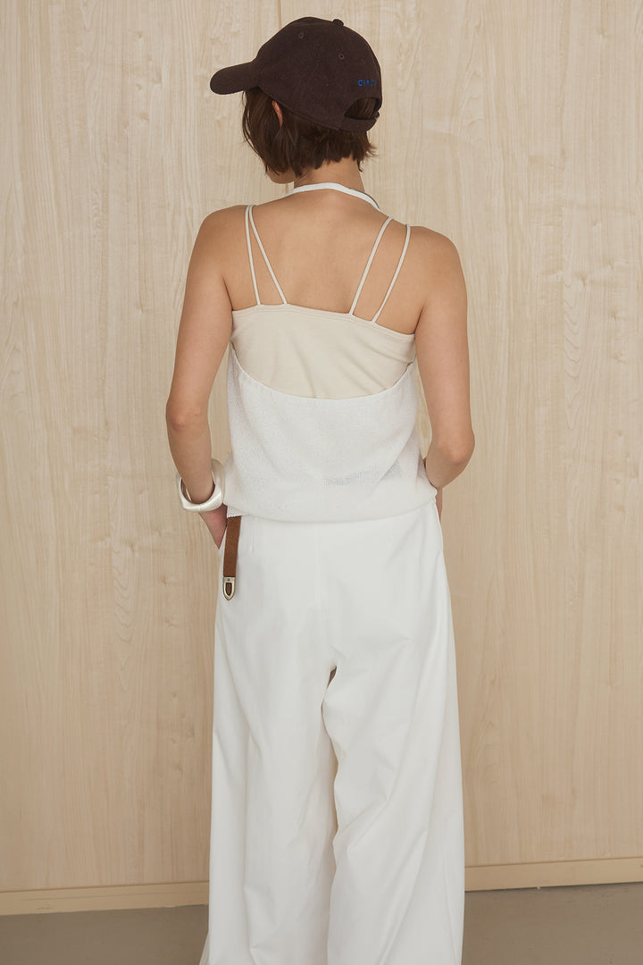 [SET]オーバードルマンカーディガン+ホルターネックインナー(2set)