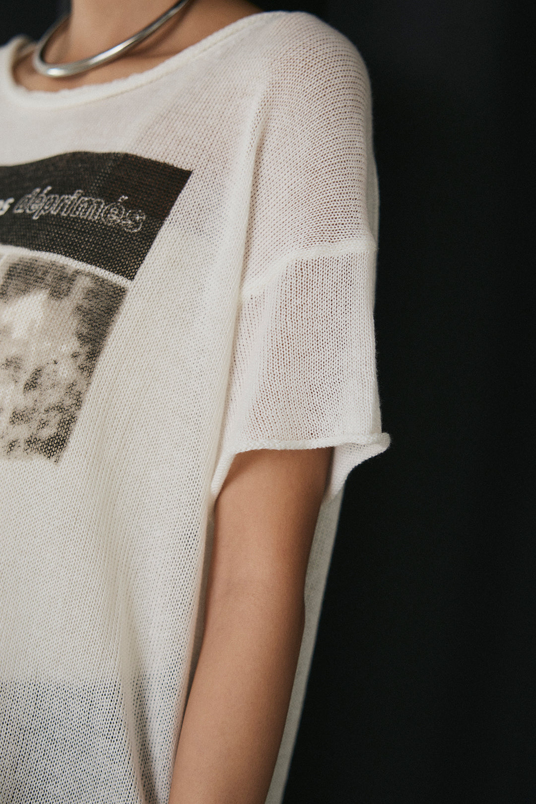 [SET]リネンライクテーラードハーフスリーブジャケット+リネンライク2タックワイドパンツ+半袖モノトーングラフィックトップス(3set)