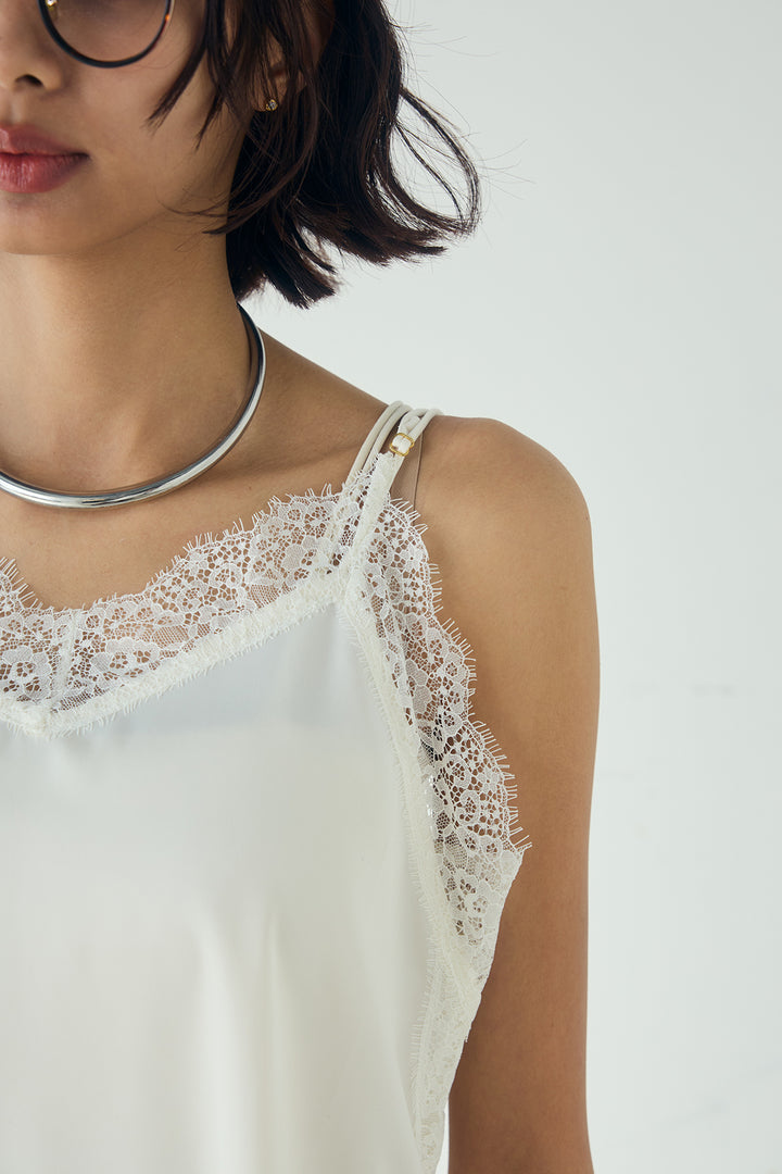 [SET]ノーカラーフロントギャザージップアウター+ブロード切り替えぺプラムタンク(2set)