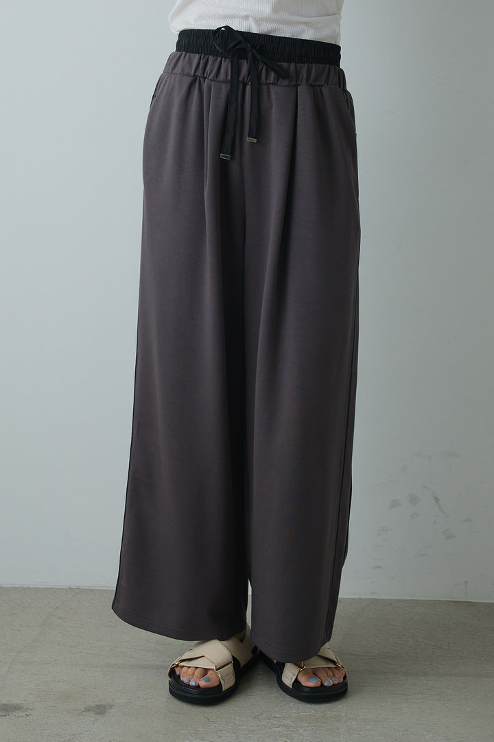 ダブルウエストスウェットパンツ