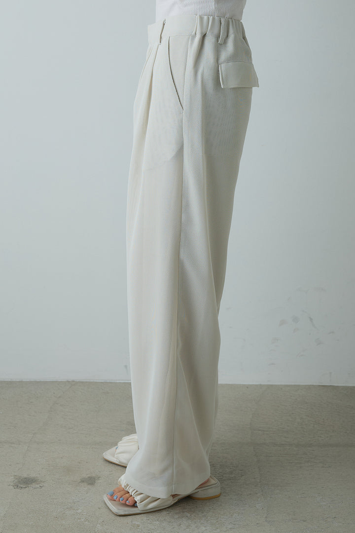 メッシュタックパンツ