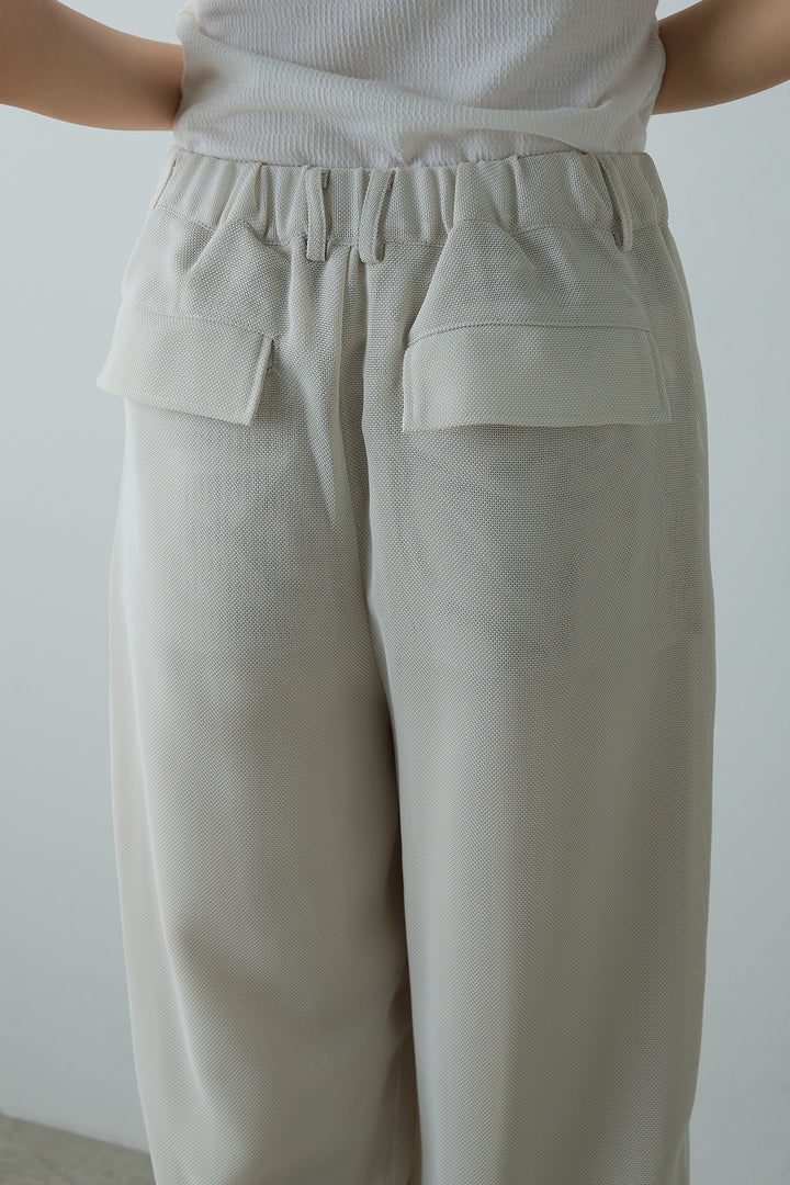 メッシュタックパンツ