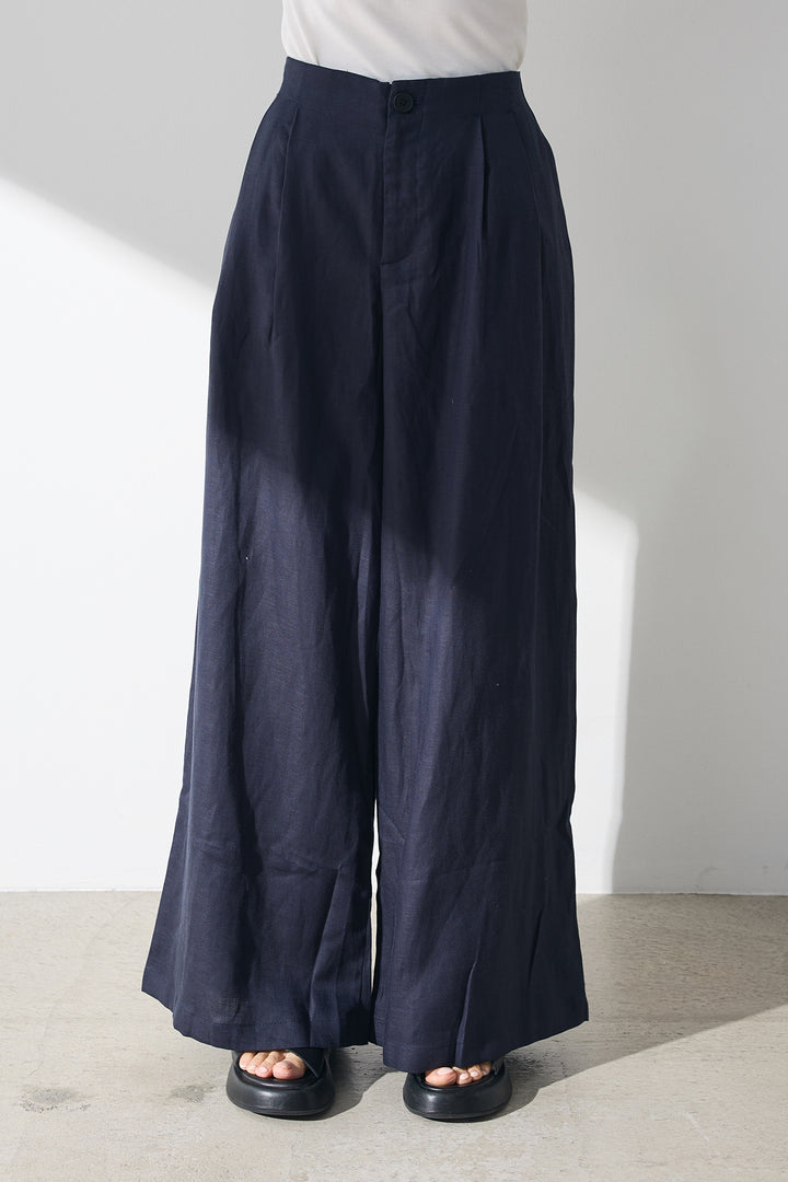バックゴムスーパーワイドパンツ