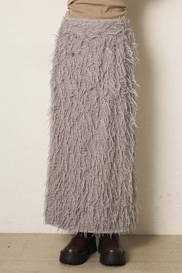 フリンジデザインスカート