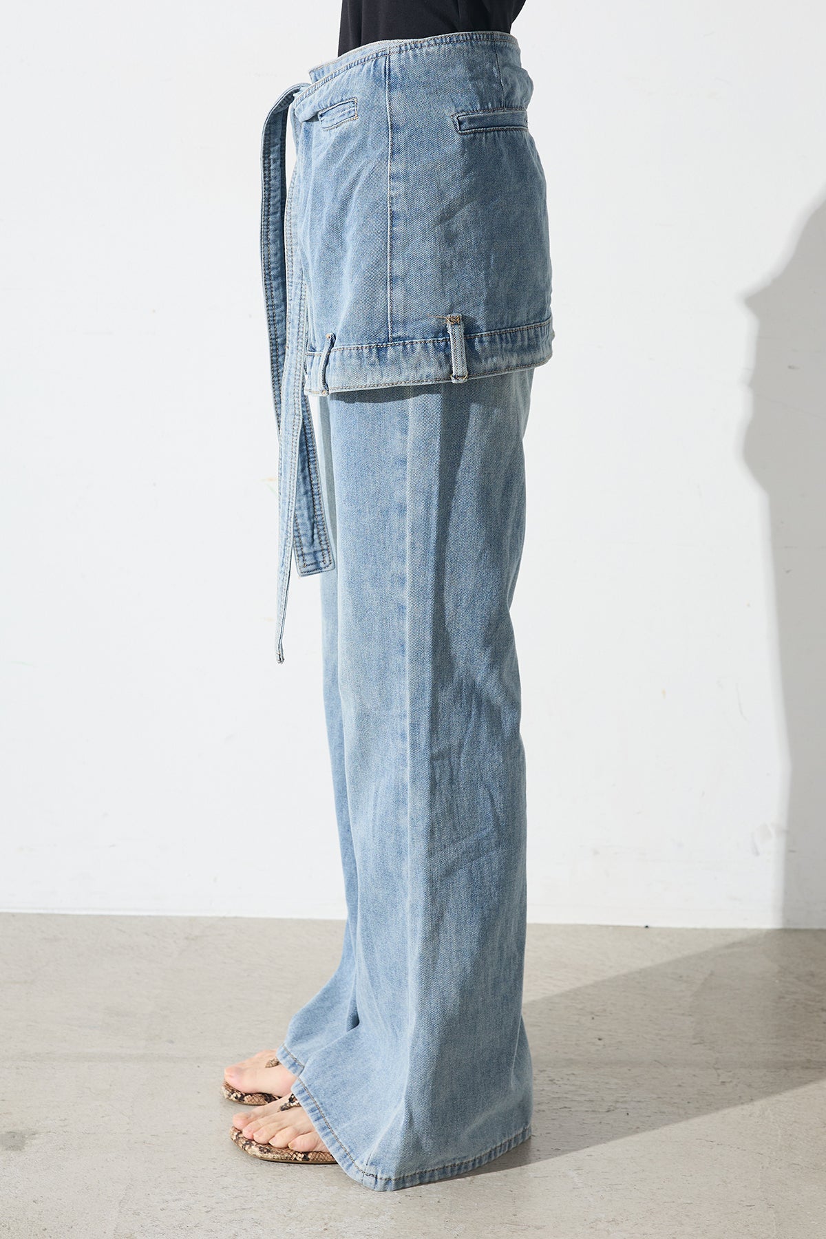 emostance club フレアデニム Emostance club x Undermycar フレアデニム size2 【2025年最新