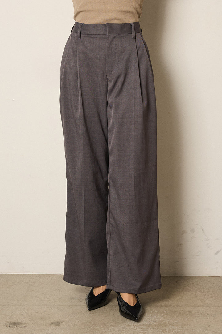 ツイルスプリングカラータックパンツ