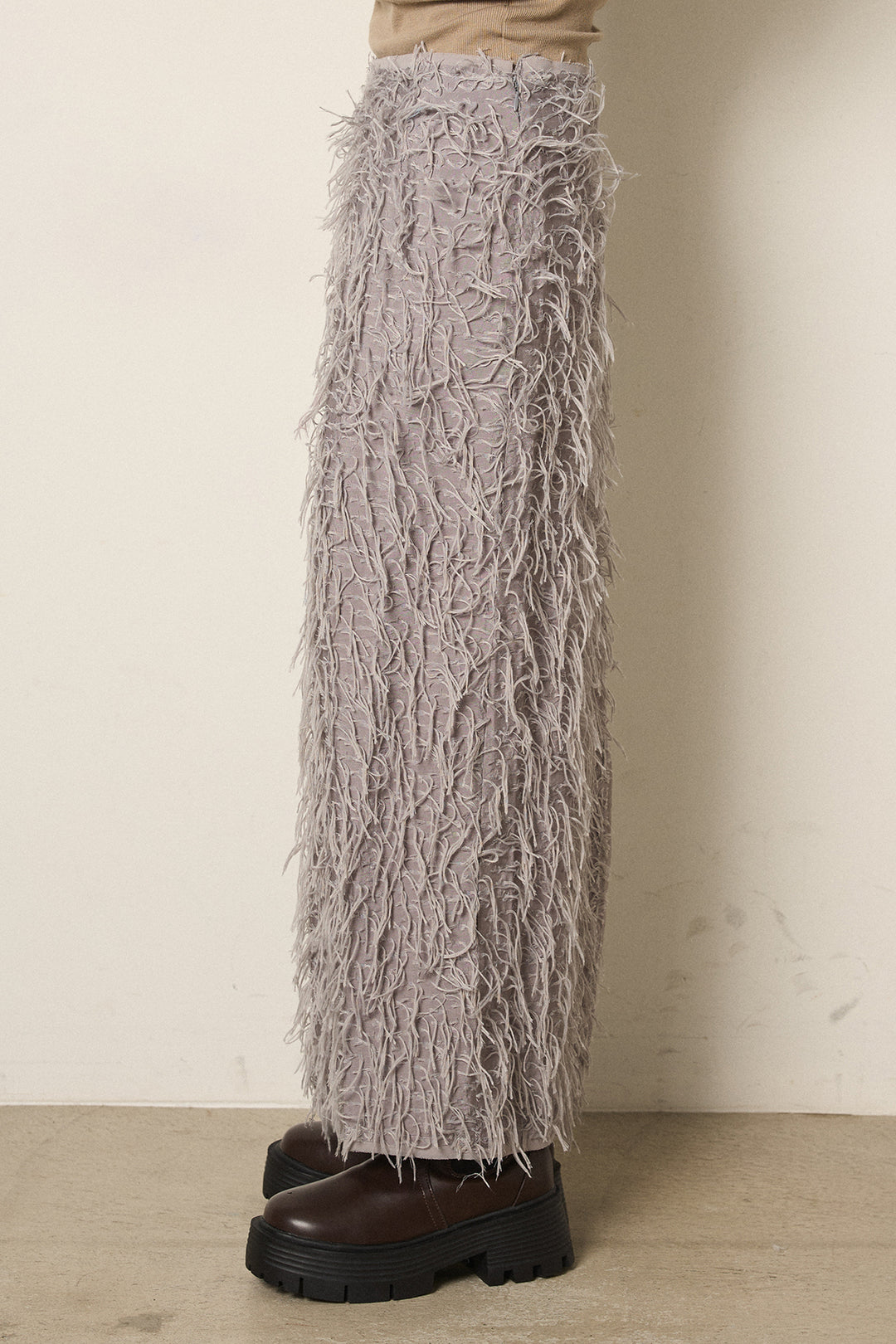 フリンジデザインスカート