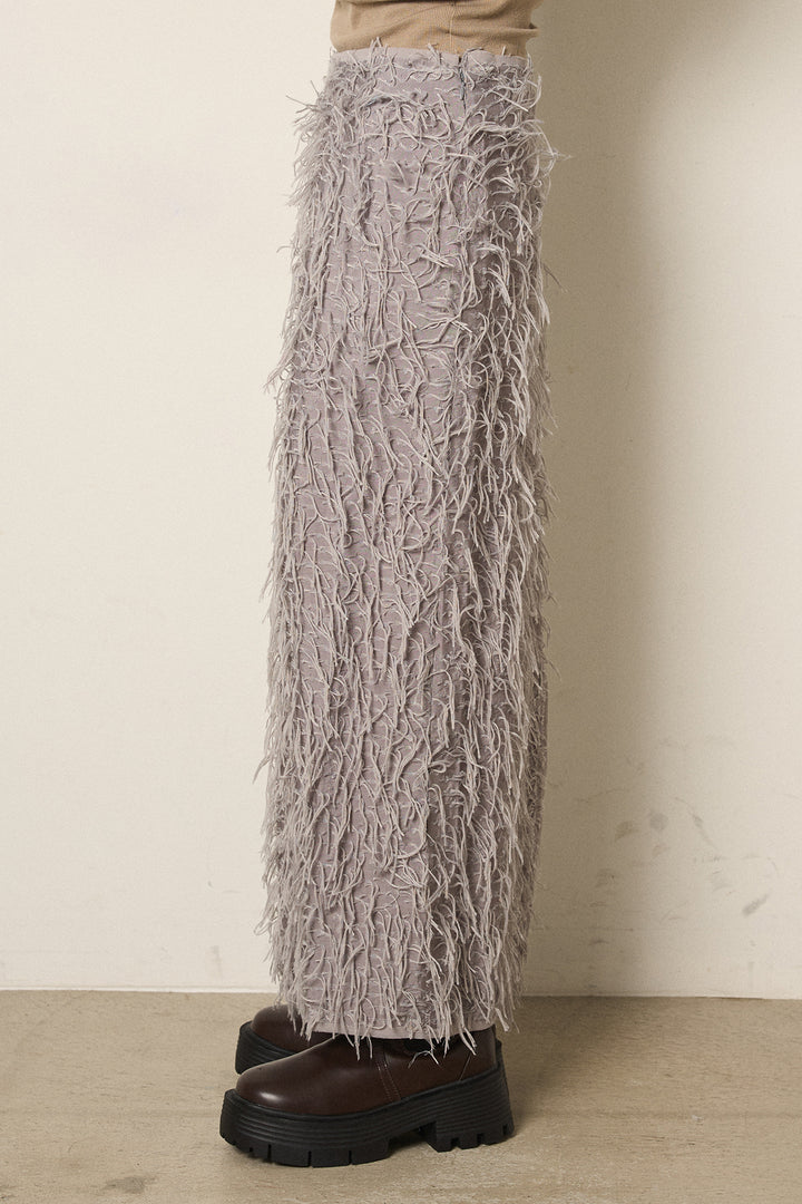 フリンジデザインスカート