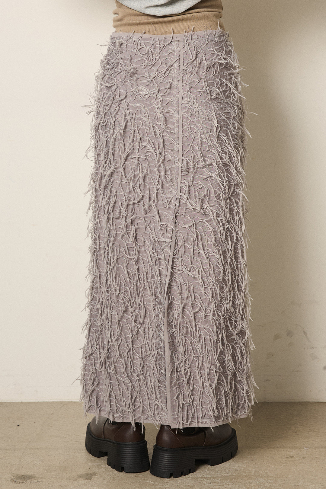 フリンジデザインスカート