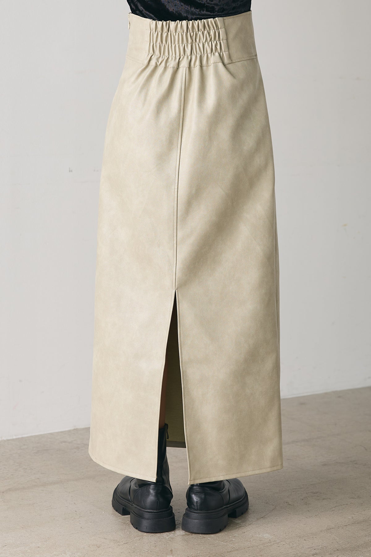 のえる様 ファンクショナル リネンライク オープンカラーシャツ（47-33IG07-204