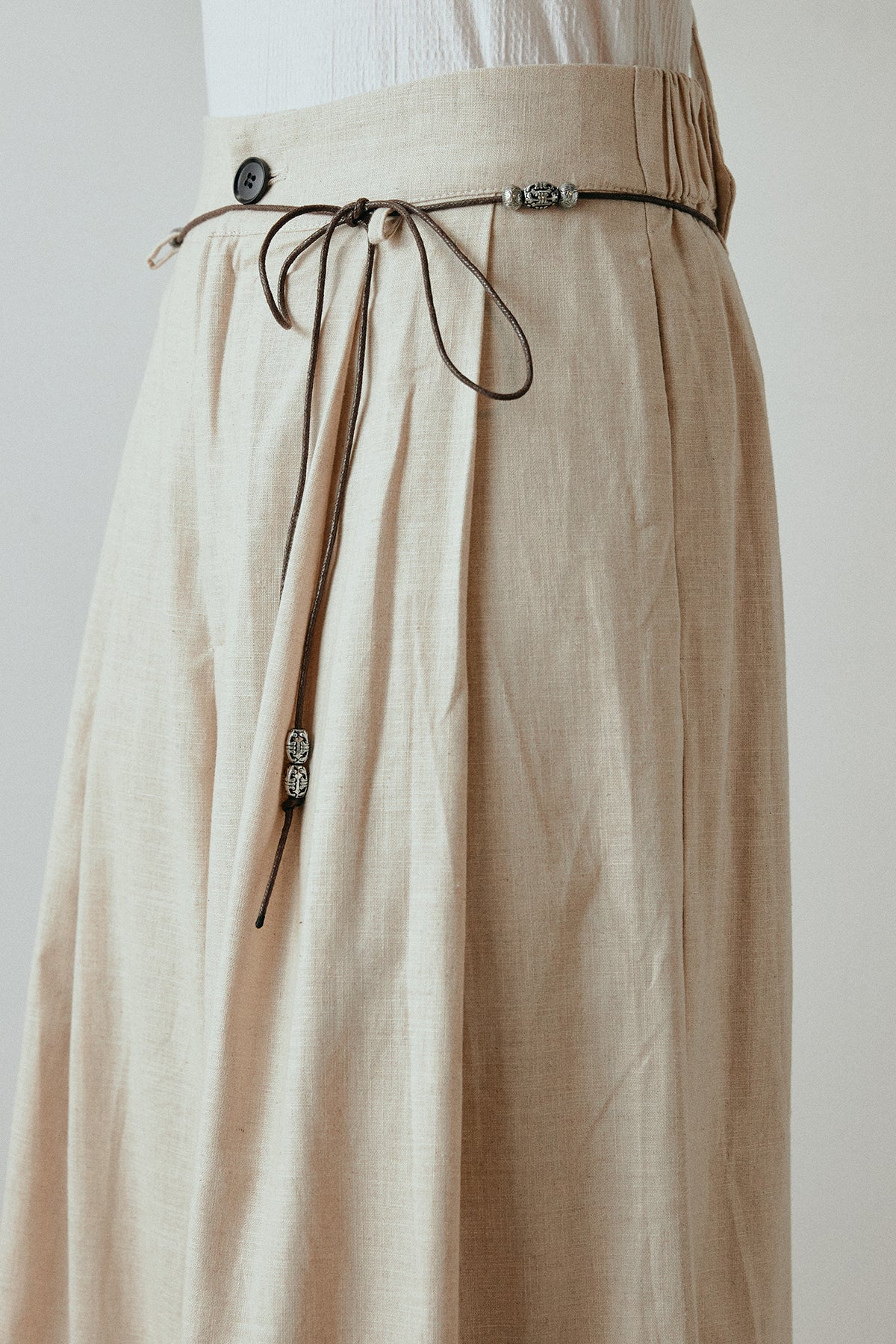 裾刺繍デザインワイドパンツ – ESICA