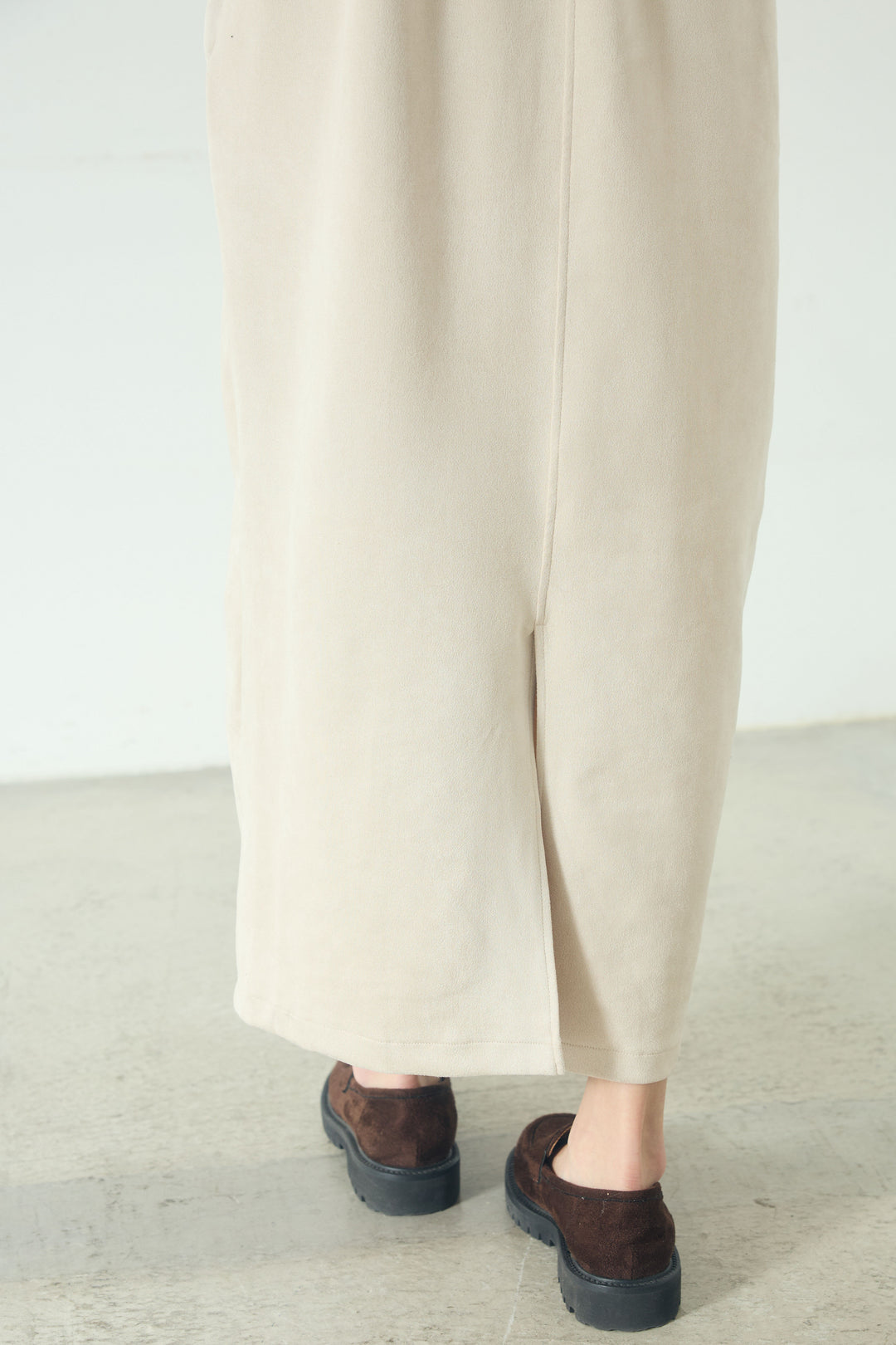 [SET]リネンライクテーラードジャケット+スエードポンチキャミワンピース(2set)