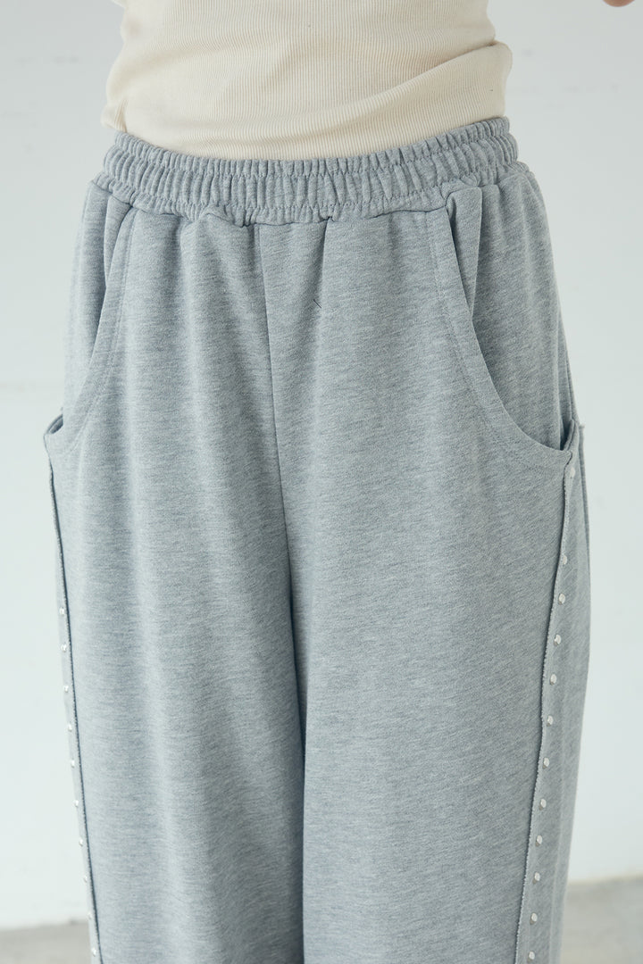 サイドデザイン入りスウェットパンツ