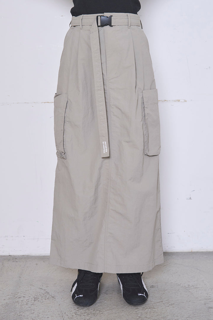 撥水加工ナイロンスカート